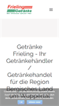Mobile Screenshot of getraenke-frieling.de